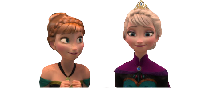640x286 Corination Elsa And Anna Vector