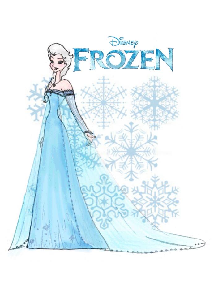 Elsa Frozen Vector