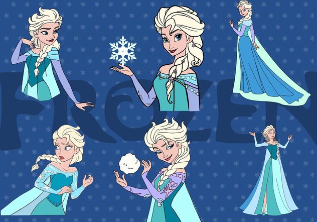 632x442 Elsa Frozen Vectors Free Vector Download Cannypic