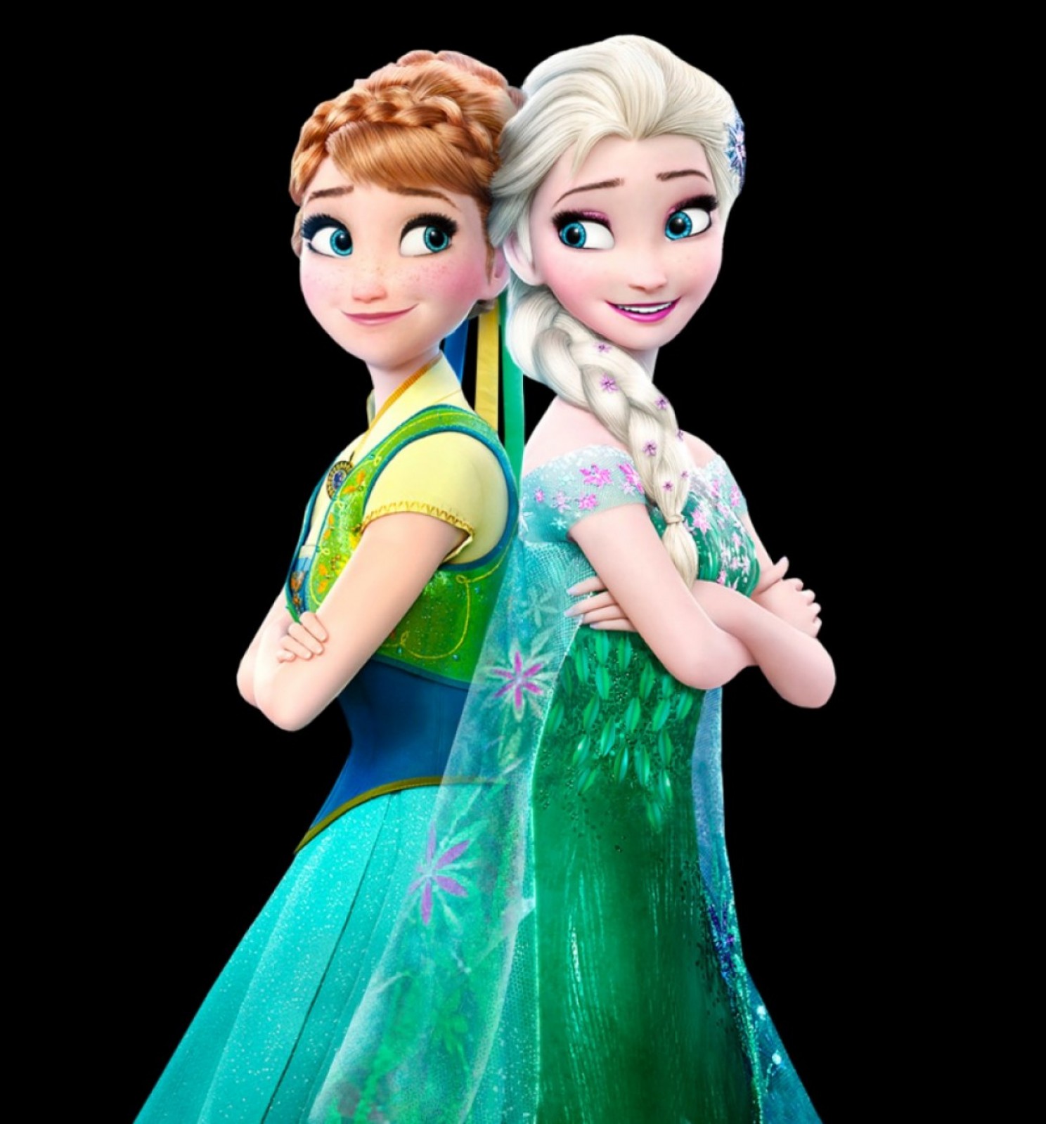 1488x1599 Elsa And Anna Frozen Fever Vector Catchsplace