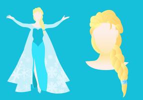 286x200 Elsa Free Vector Art