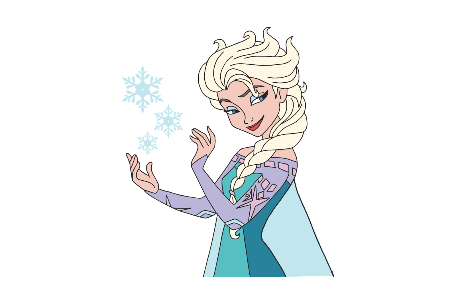 Elsa Frozen Vector At Vectorifiedcom Collection Of.