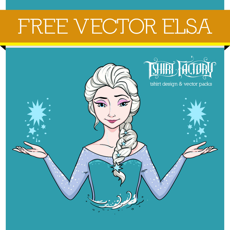 800x800 Free Vector Download Elsa From Hit Animation Movie Frozen