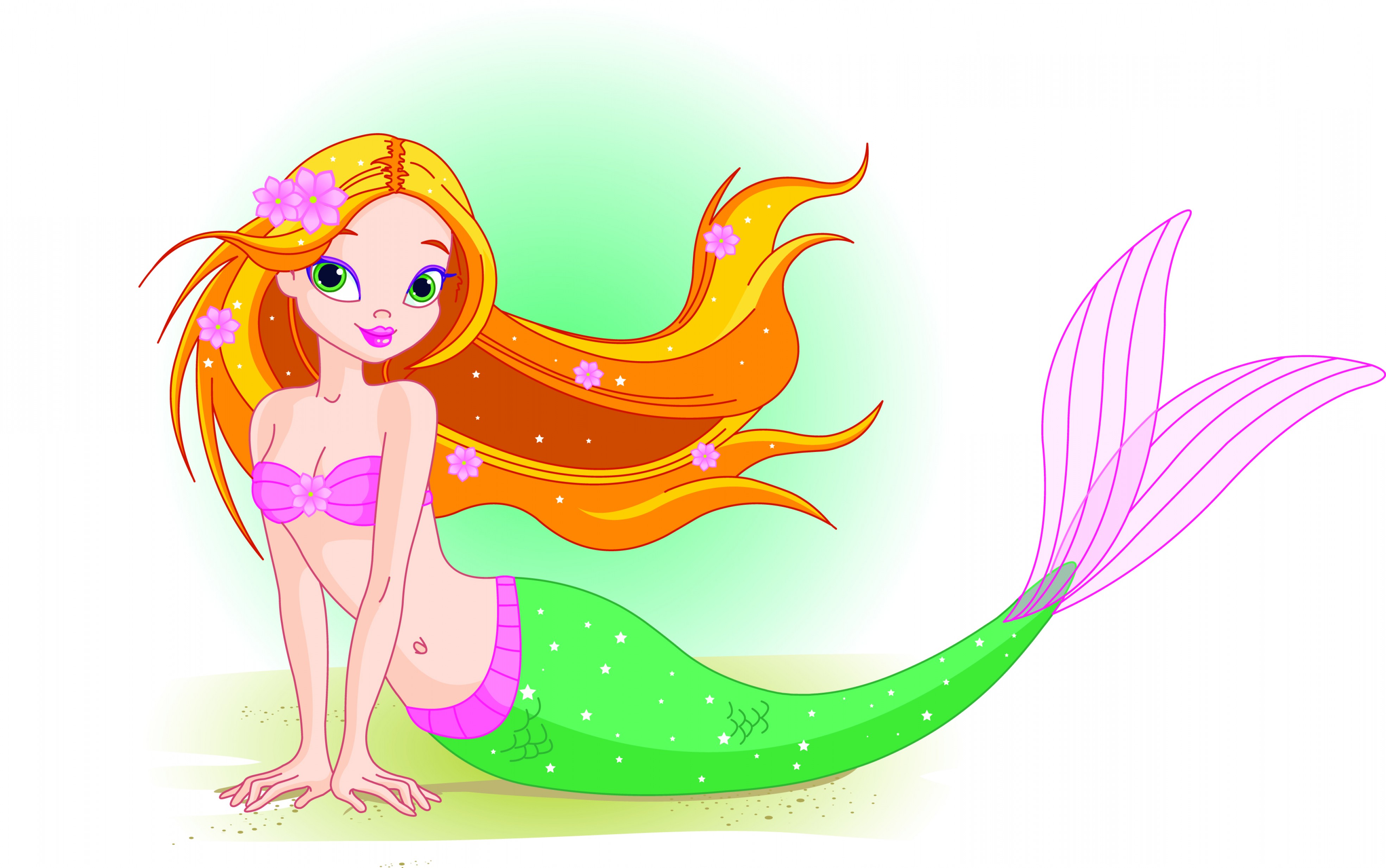 3938x2466 Delighted Mermaid Pictures For Kids Unlimited Cartoon Picture