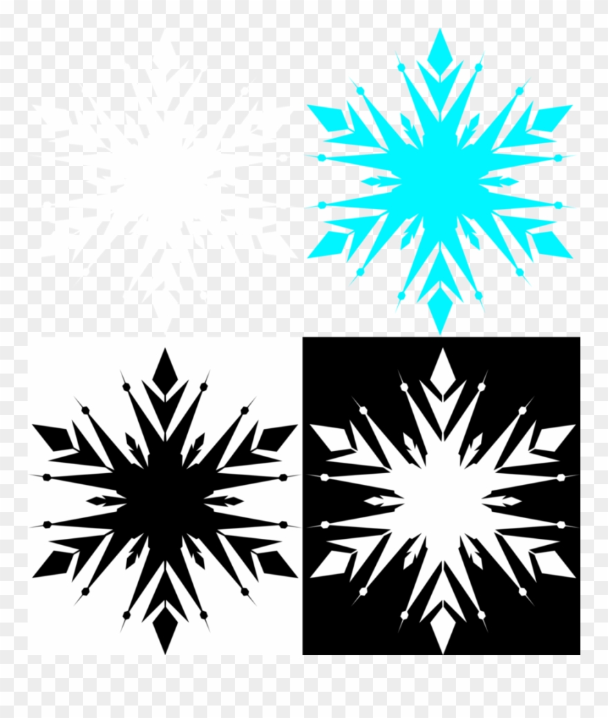 880x1038 Download Frozen Snowflake Silhouette Clipart Elsa Anna