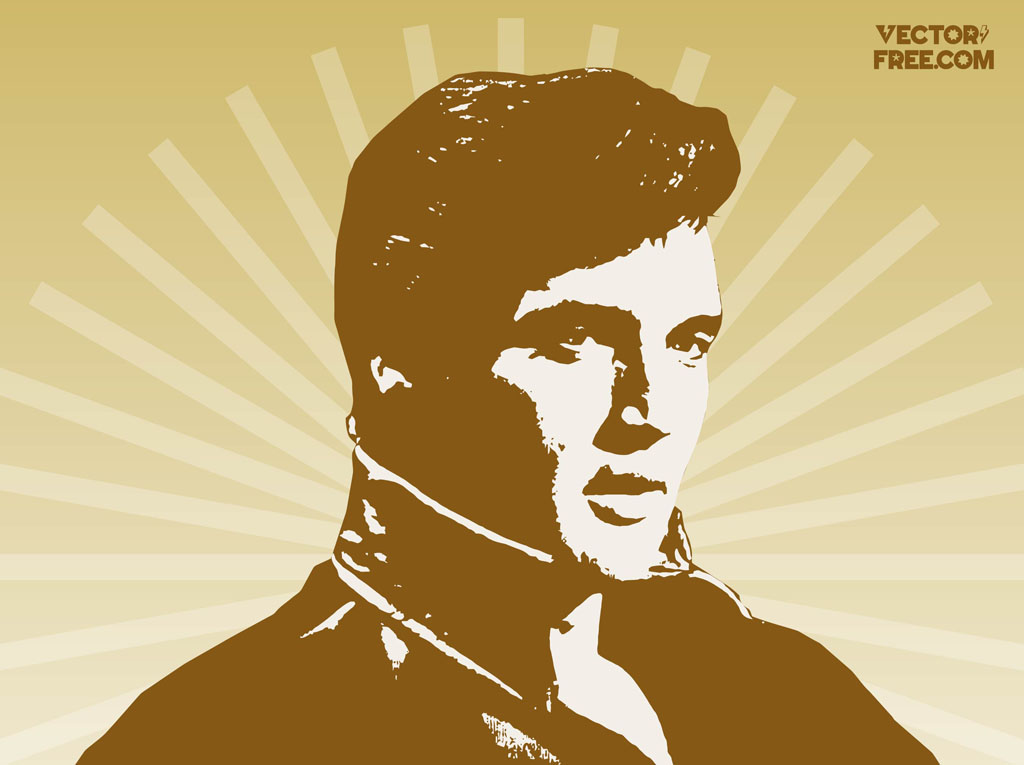 Elvis Presley Vector Art Graphics 1024x765 Elvis Presley Vector Art Graphics