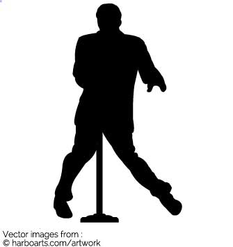 335x355 Download Elvis Pose Silhouette