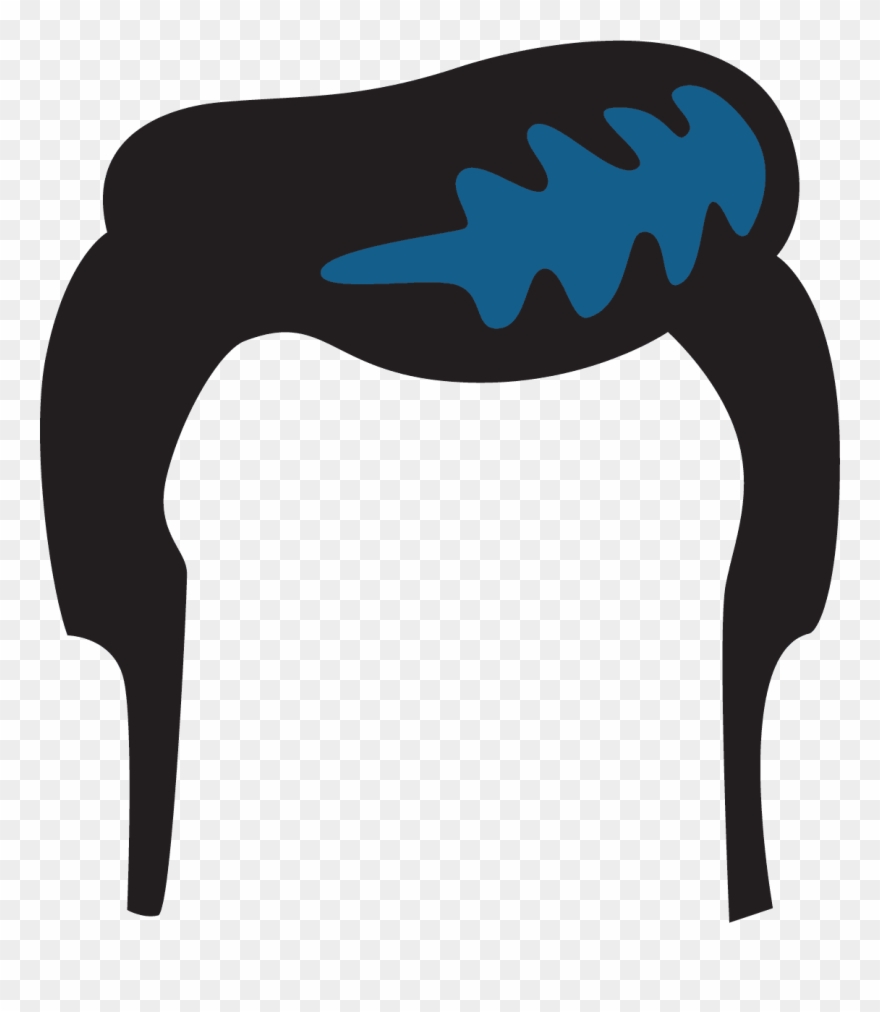 880x1012 Elvis Clipart Pompadour