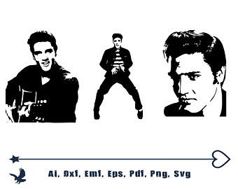 Elvis Silhouette Etsy 340x270 Elvis Silhouette Etsy