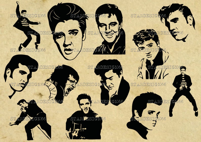 Digital Png Elvis Presley Silhouette Vector Etsy 794x561 Digital Png Elvis Presley Silhouette Vector Etsy