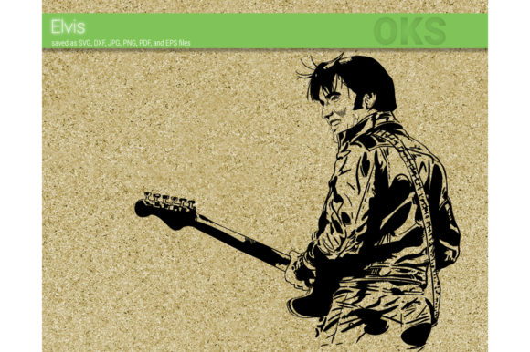 580x386 Elvis Vector Graphic