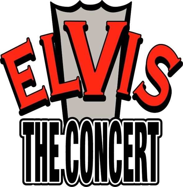 588x600 Elvis The Concert Free Vector In Encapsulated Postscript