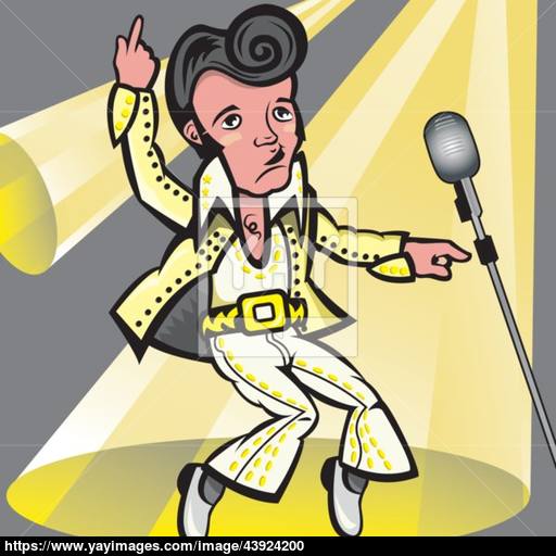 512x512 Elvis Presley Vector