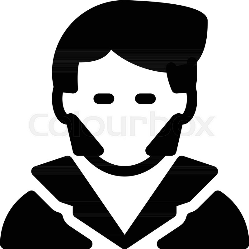 Elvis Singer Personality Stock Vector Colourbox 800x800 Elvis Singer Personality Stock Vector Colourbox