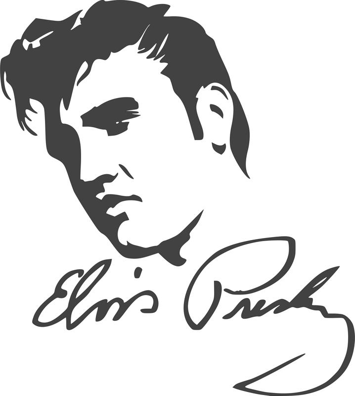 Elvis Presley Free Dxf Free Download Vector Graphic Art 718x800 Elvis Presley Free Dxf Free Download Vector Graphic Art