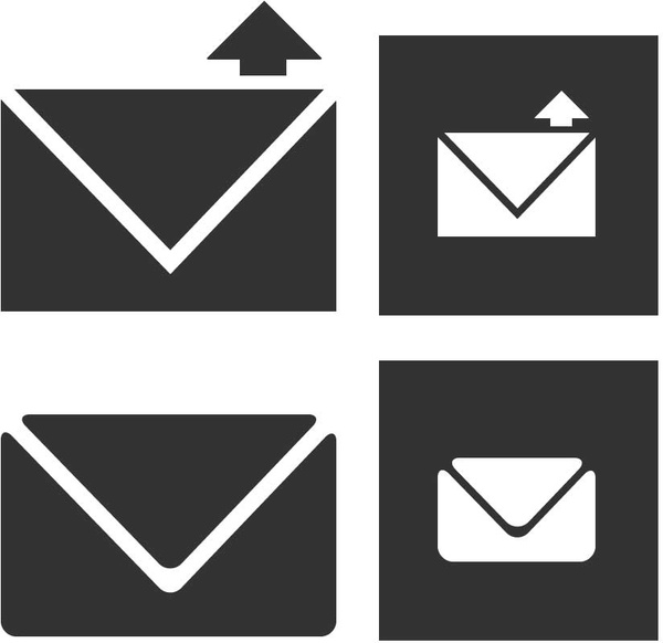 Email Icons Free Vector In Adobe Illustrator 600x582 Email Icons Free Vector In Adobe Illustrator