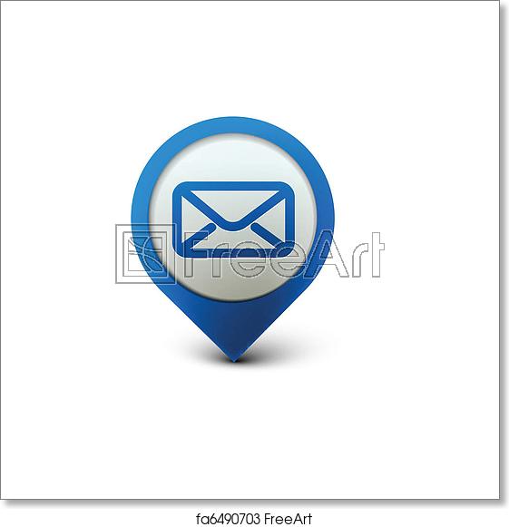 561x581 Free Art Print Of Email Icon Vector Email Icon Web Design Element