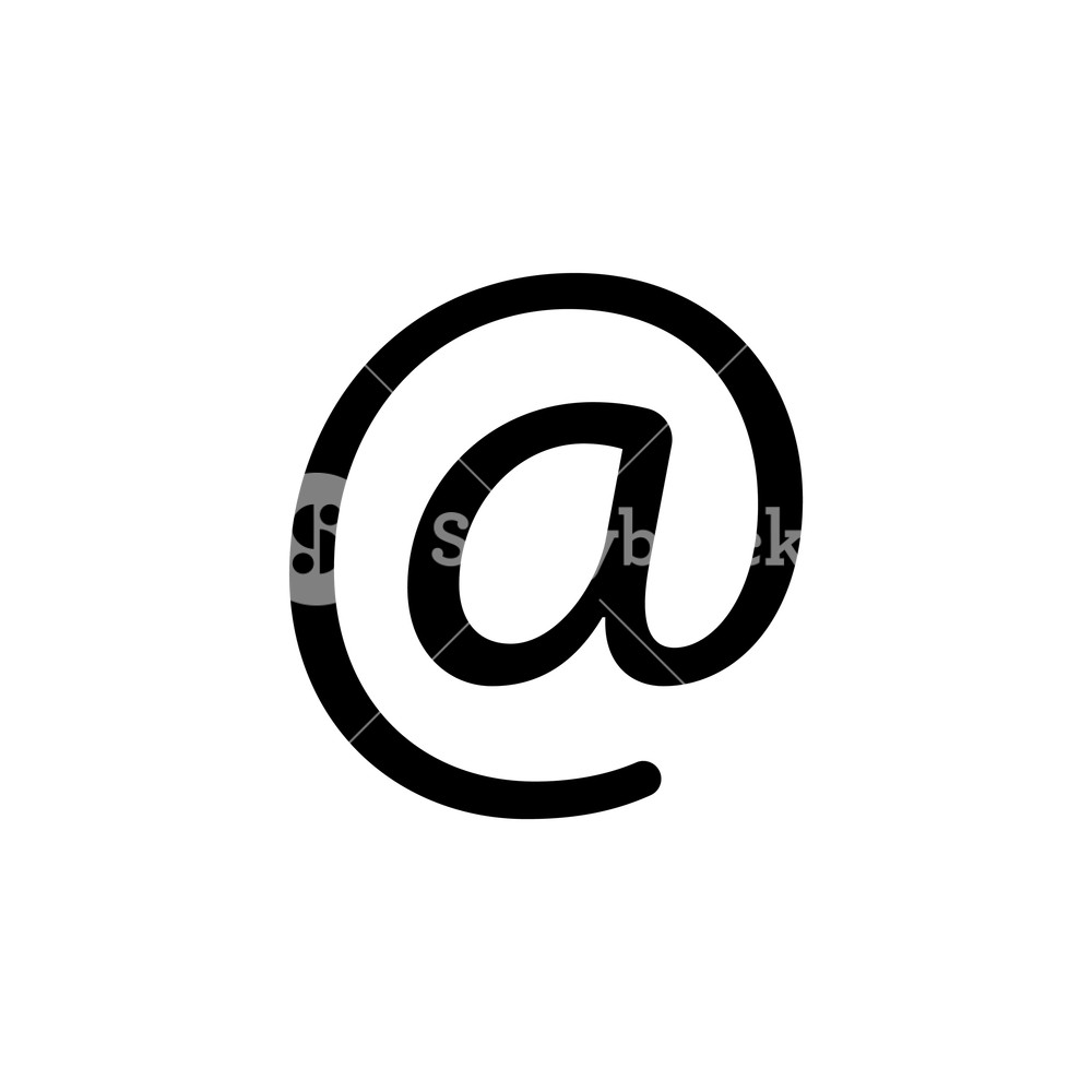 1000x1000 Email Icon Vector Illustration Royalty Free Stock Image