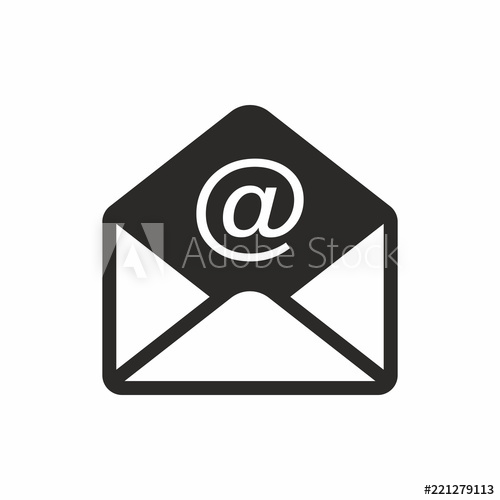 Mail, Email Vector Icon Open Envelope 500x500 Mail, Email Vector Icon Open Envelope