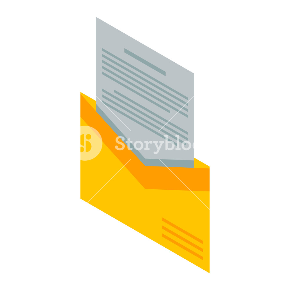 Open Email Icon Isometric Of Open Email Vector Icon For Web 1000x1000 Open Email Icon Isometric Of Open Email Vector Icon For Web