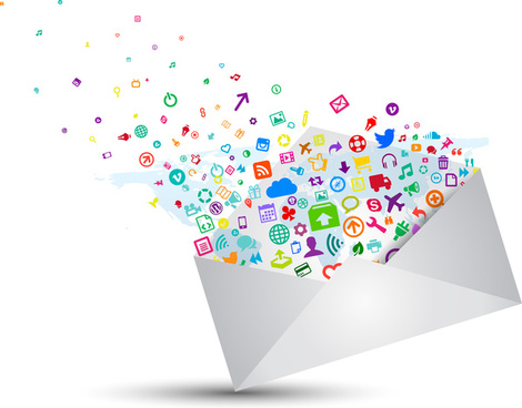 470x368 Email Free Vector Download