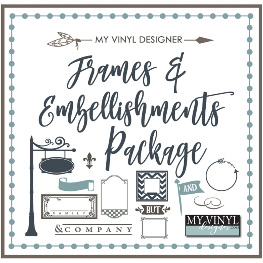 1000x1000 Frame Embellishments Vector Clipart Usb Package For Sign