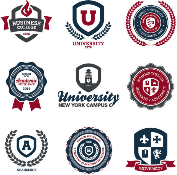 600x593 Creative Of School Emblems Vector Free Vector In Encapsulated