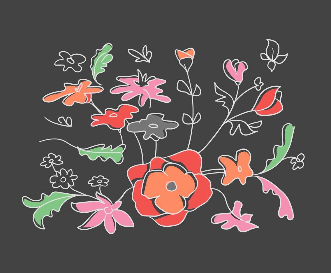 1136x936 Free Beautiful Embroidery Flower Vectors Vector Art Graphics