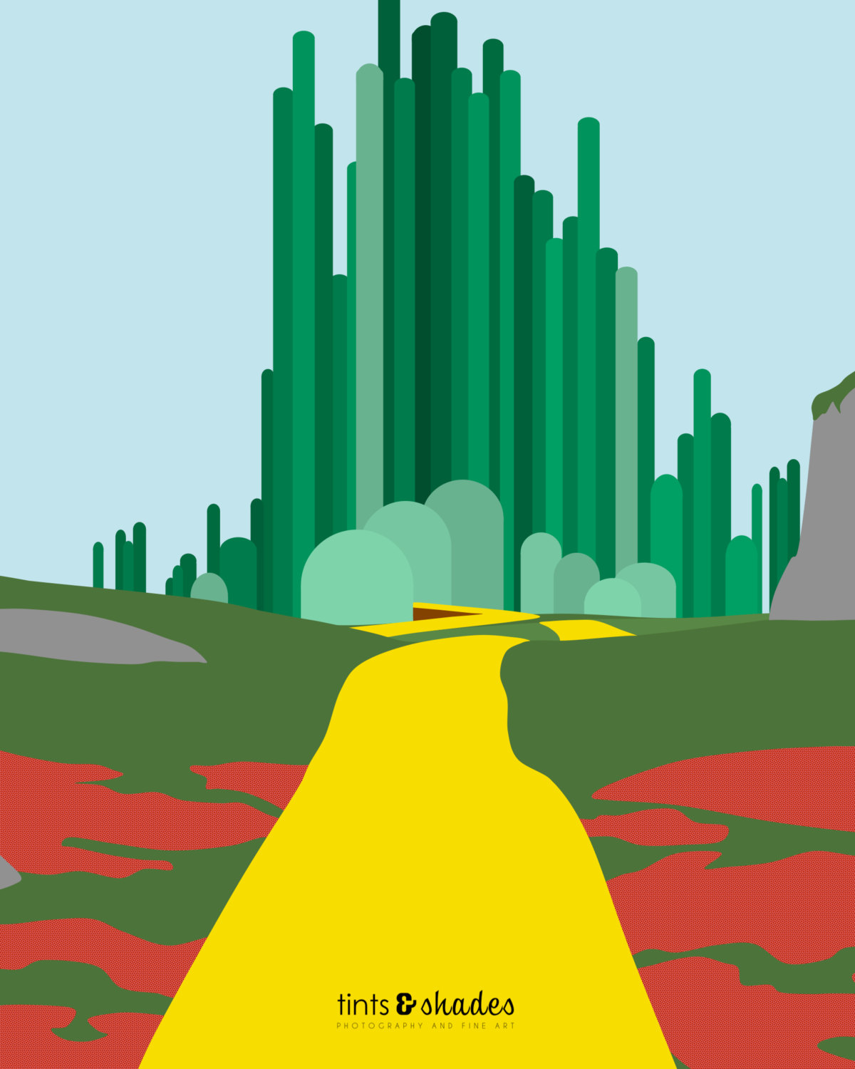 Emerald City Vector