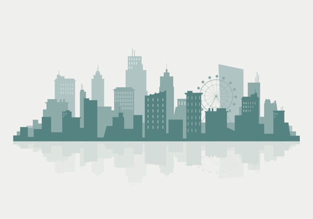 626x438 City Clipart Vector Illustration For Free Download And Use Images