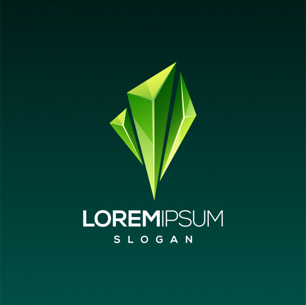 626x625 Emerald Gem Logo Design Vector Premium Download