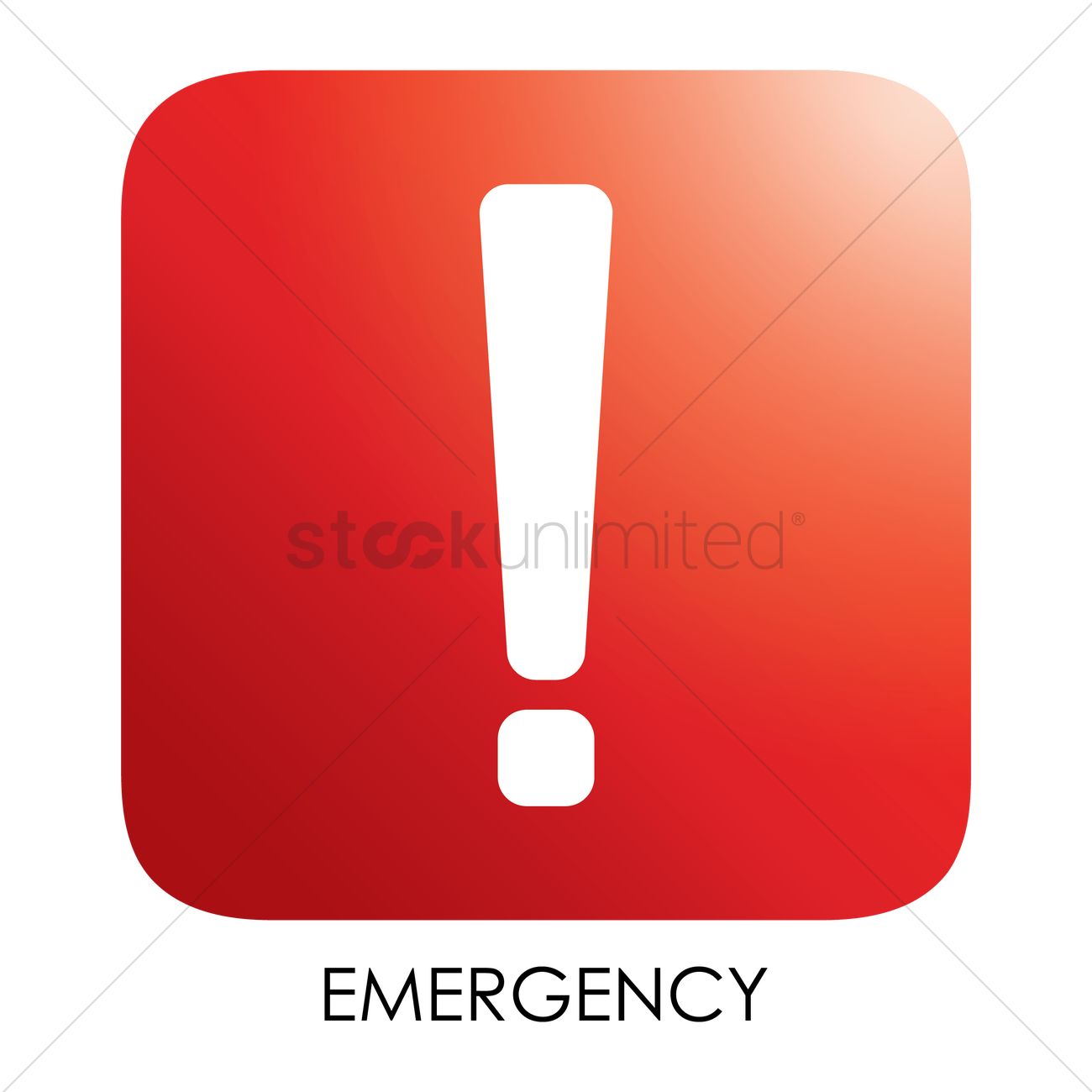 1300x1300 Emergency Icon Vector Image