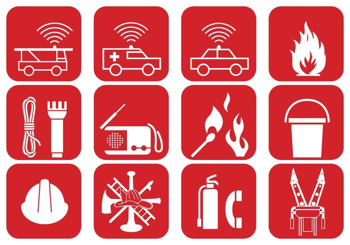 700x490 Fire Safety And Emergency Vector Pack