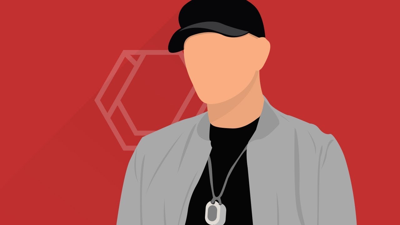 1280x720 Eminem Snl Vector Art Photoshop Speed Art