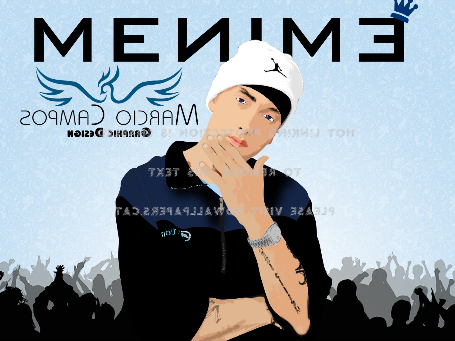 1920x1440 Eminem Vector Yelawolf Aftermath Cent Dr Cwf Soidergi