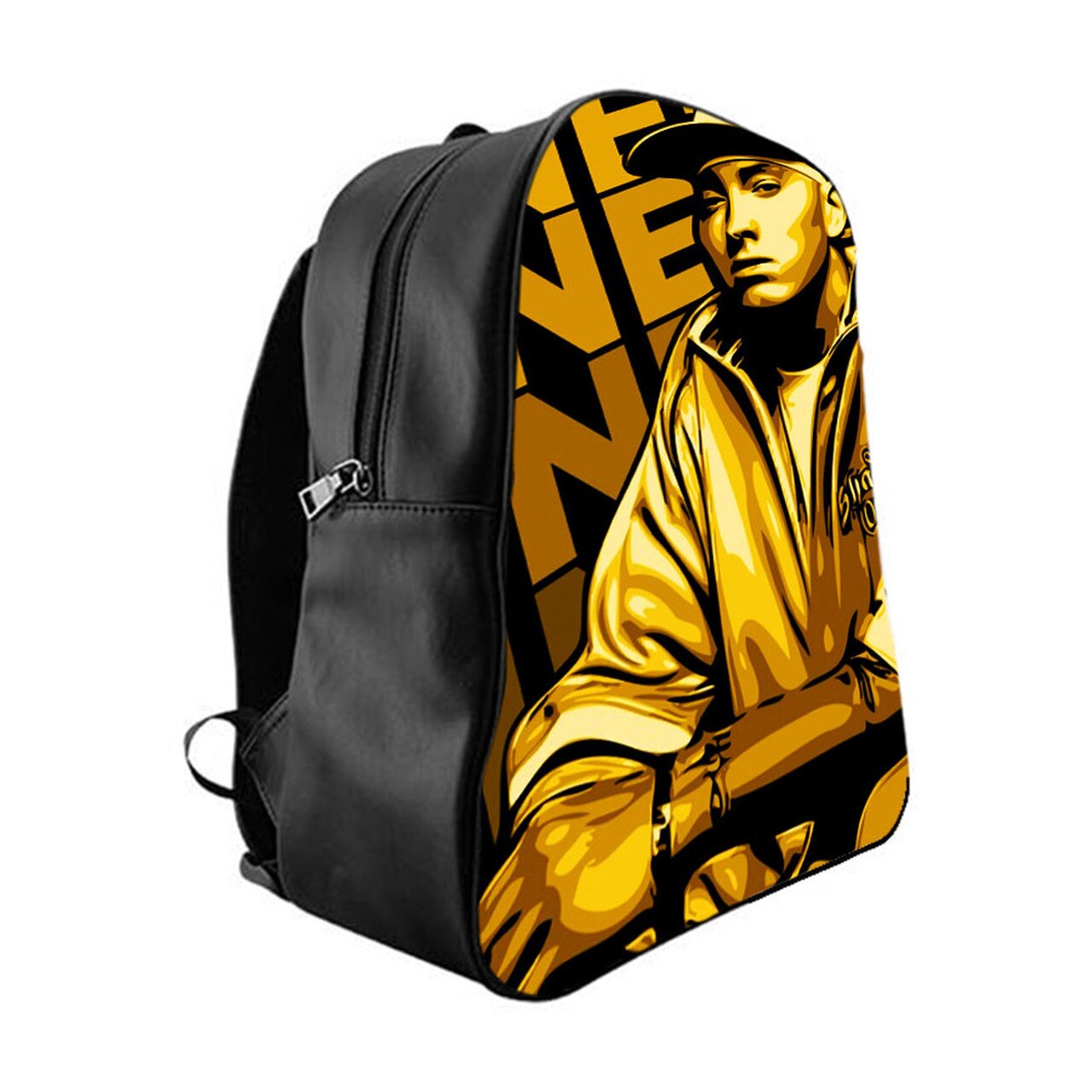 1280x1280 Eminem Marshall Orange Vector School Bag Backpacks