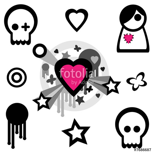 500x500 Emo Stock Image And Royalty Free Vector
