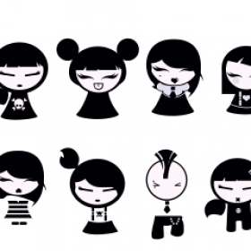 280x280 Emo Vector Free