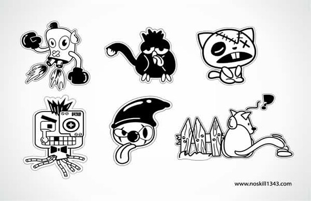 620x400 Emo Cartoon Vector Free Vectors Graphics