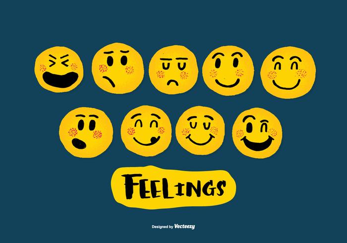 Hand Drawn Emoji Vectors 700x490 Hand Drawn Emoji Vectors