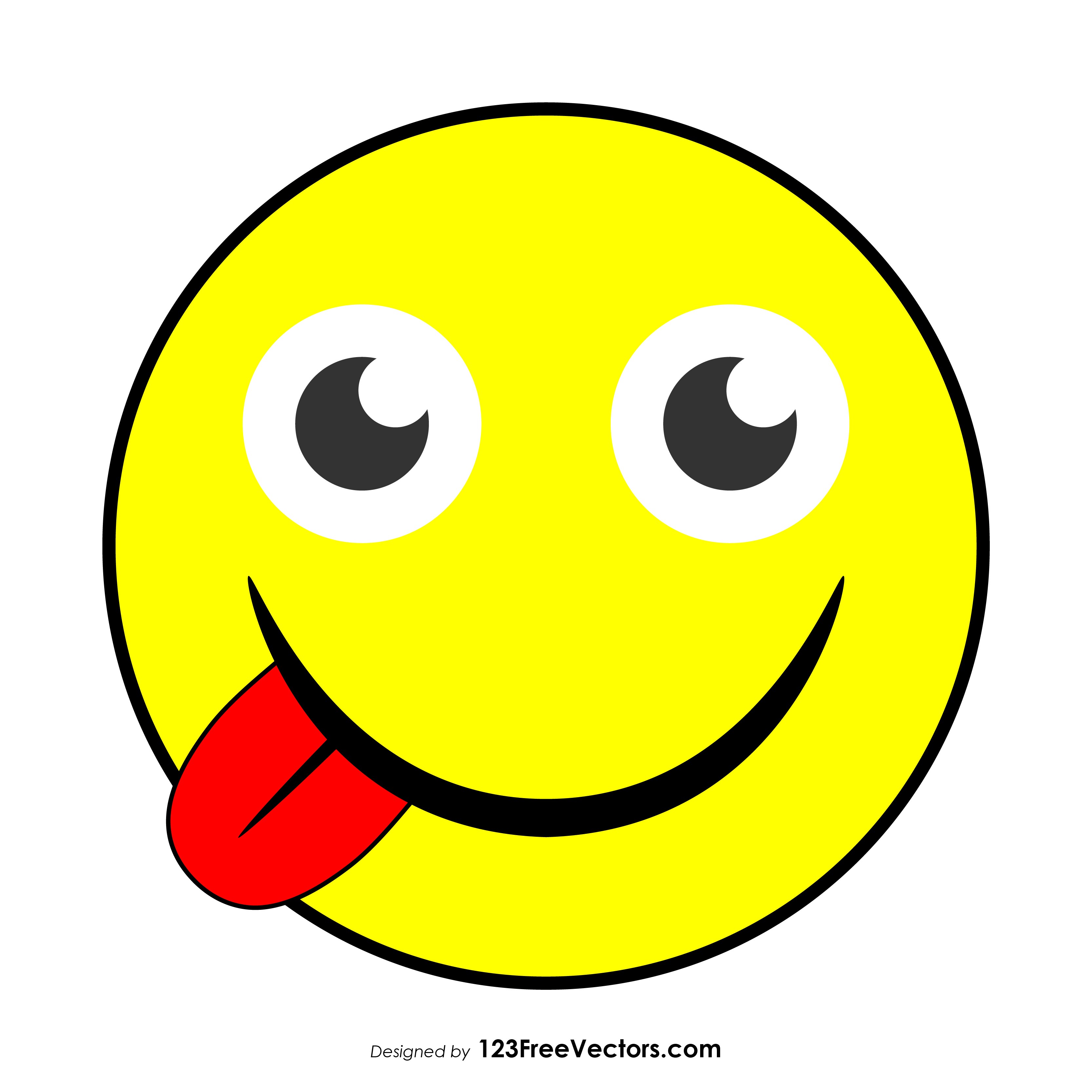 3333x3333 Face Savoring Food Emoji Vector Free