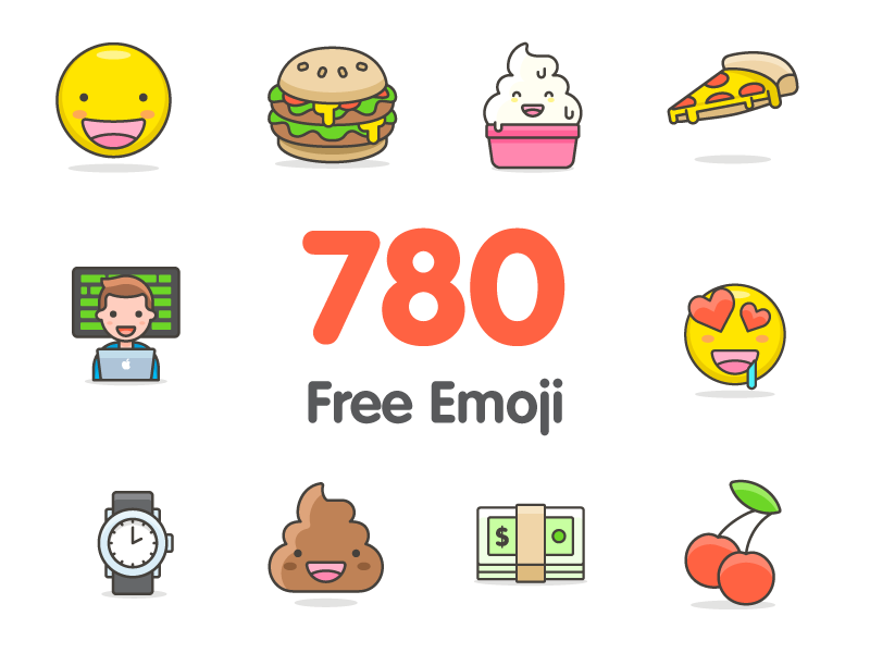 800x600 Free Vector Emoji