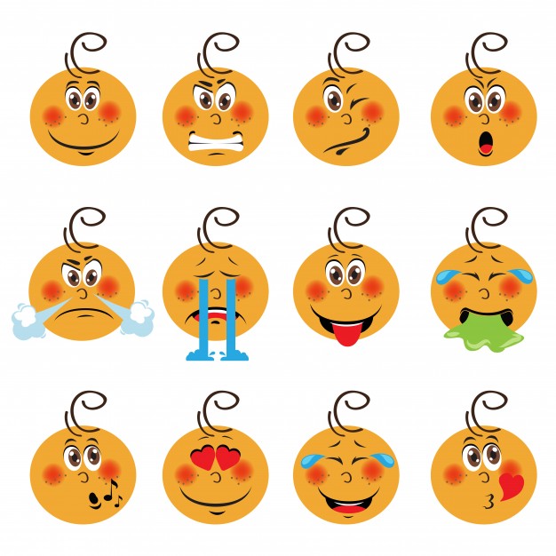 626x626 Baby Boy Emoji Set Vector Free Download
