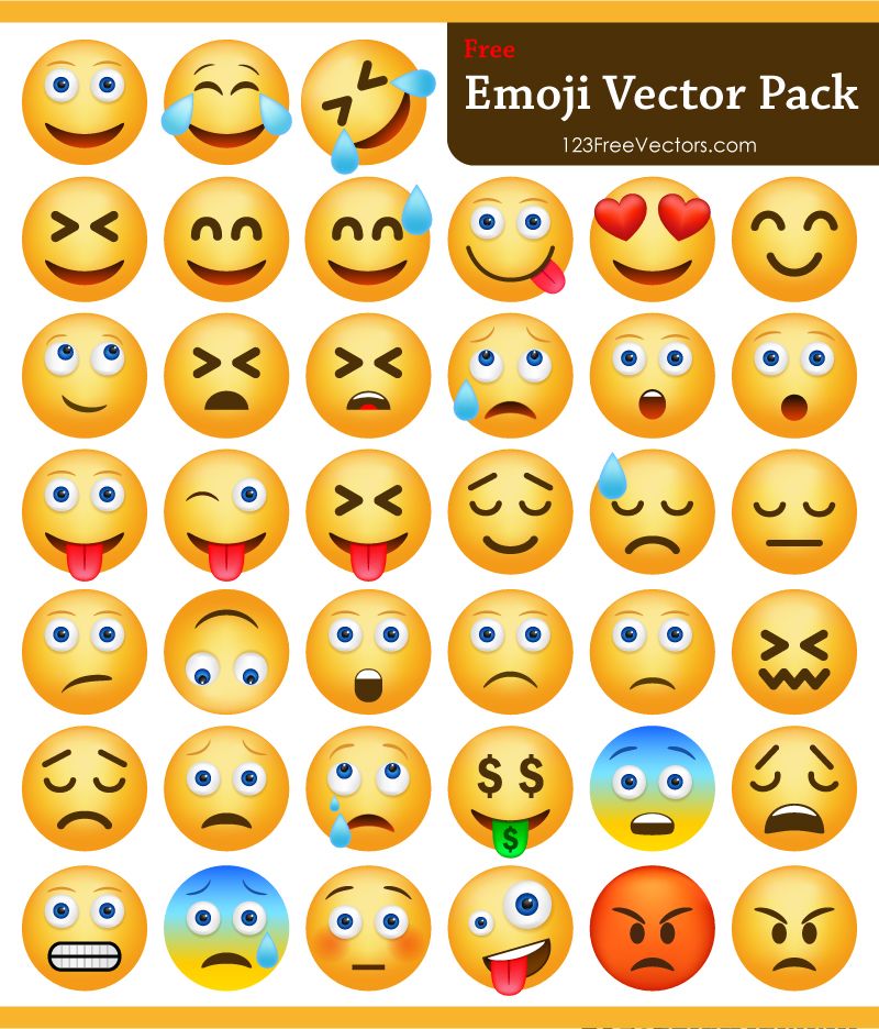 800x936 Download Emoji Pack Free Vectors Free Vector Graphics, Vector