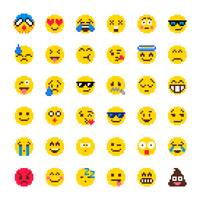 200x200 Emoji Free Vector Art