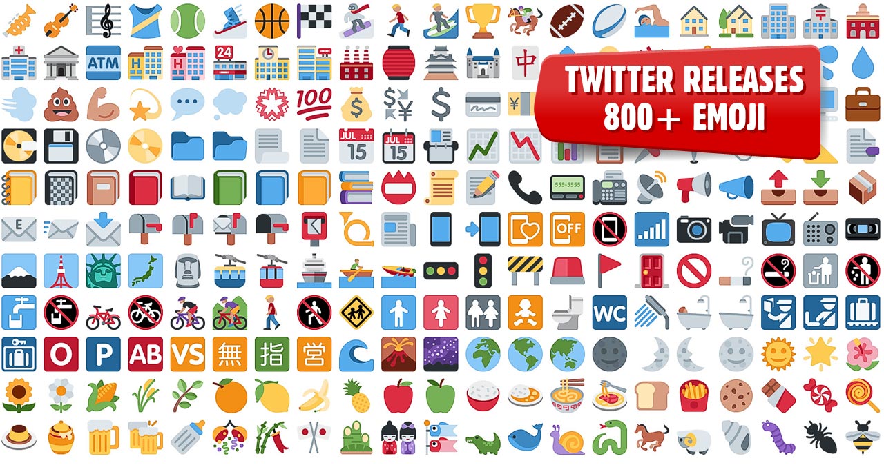 1280x687 Emoji Twitter Open Sources Graphics For You To Use In Your
