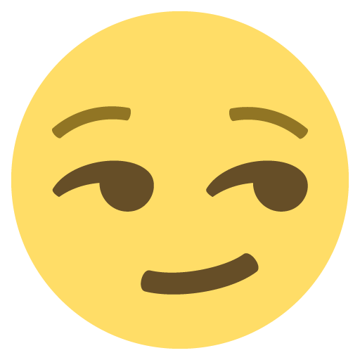 Smirking Face Emoji Emoticon Vector Icon Free Download Vector 512x512 Smirking Face Emoji Emoticon Vector Icon Free Download Vector