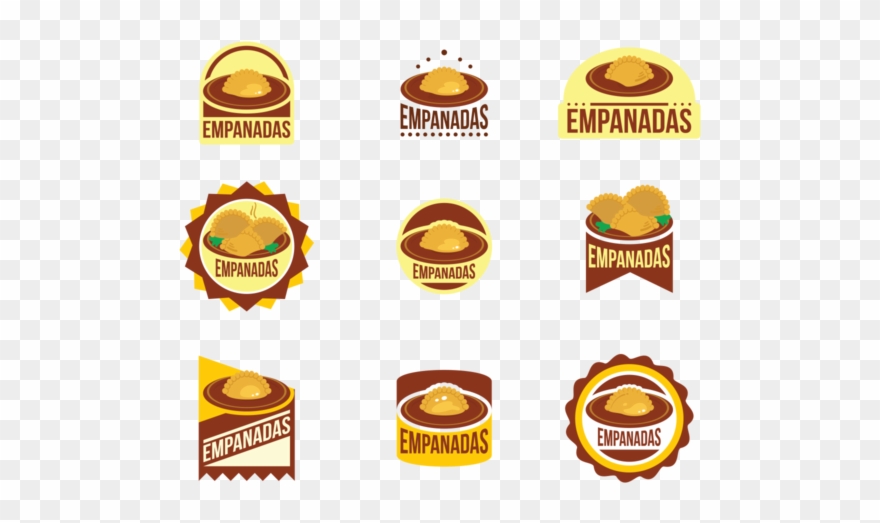 Empanadas Vector Emblems Clipart 880x523 Empanadas Vector Emblems Clipart