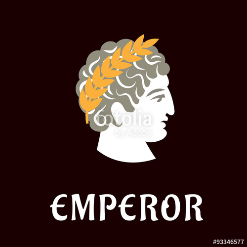 500x500 Roman Emperor Julius Caesar In Wreath Stock Image And Royalty