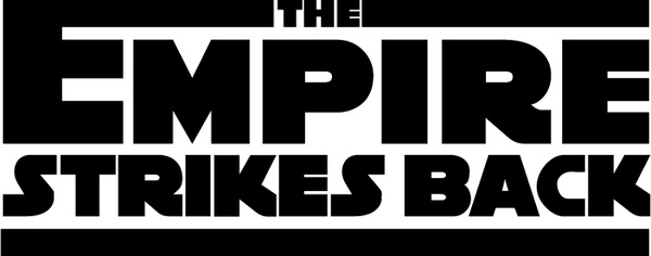 600x236 The Empire Strikes Back Free Vector In Encapsulated Postscript
